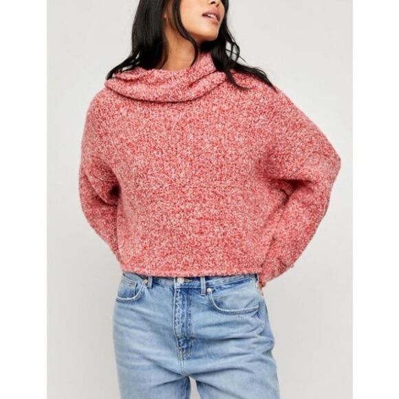 Free People BFF Sweater / Scarlet Flame - Picture 1 of 9